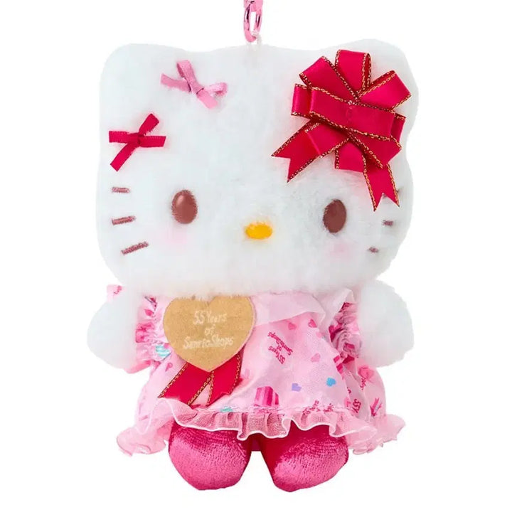 [BUNJANG] Sanrio Hello Kitty 55th Anniversary Mascot Keyring / 산리오 헬로키티 55주년 기념 마스코트 키링