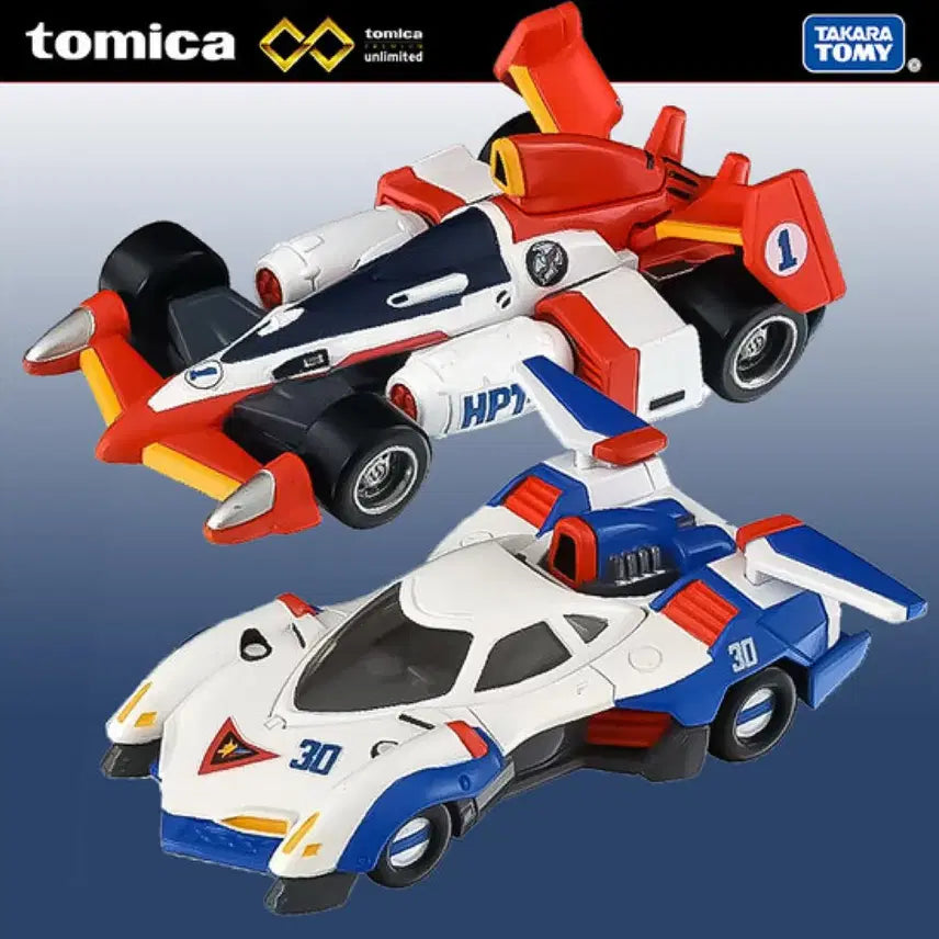 [BUNJANG] Tomica Cyber Formula Asurada + Night Saber / 토미카 사이버포뮬러 아스라다+나이트세이버