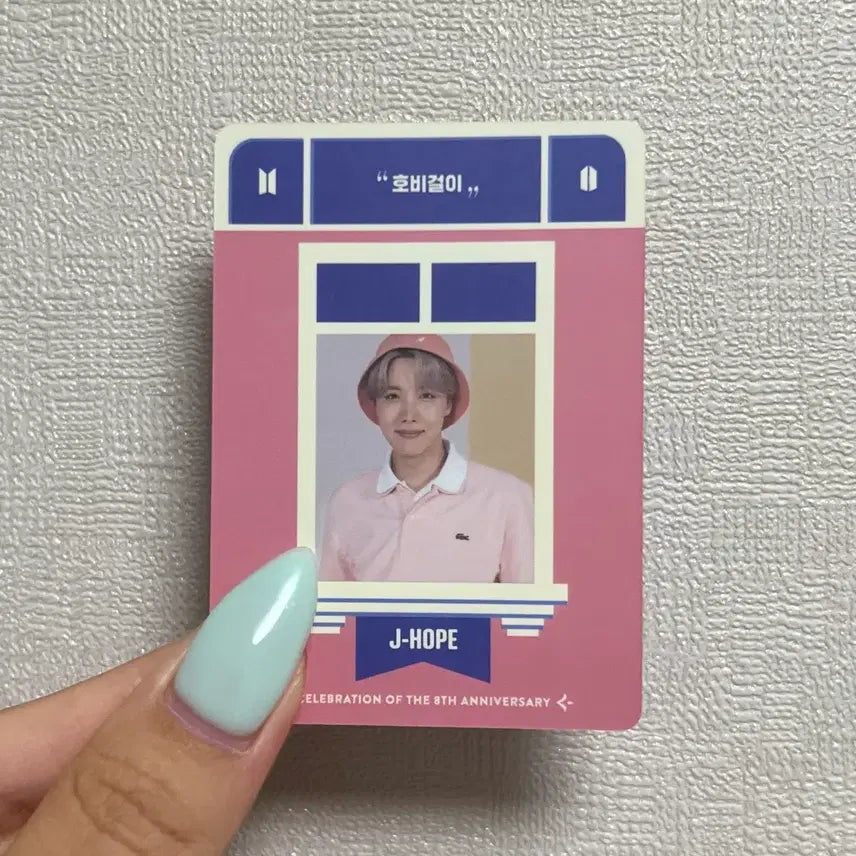 [BUNJANG] BTS Festa 8th Anniversary Calendar J-Hope Miniphotocard / 방탄소년단 BTS 페스타 8주년 캘린더 제이홉 호석 미니포토카드
