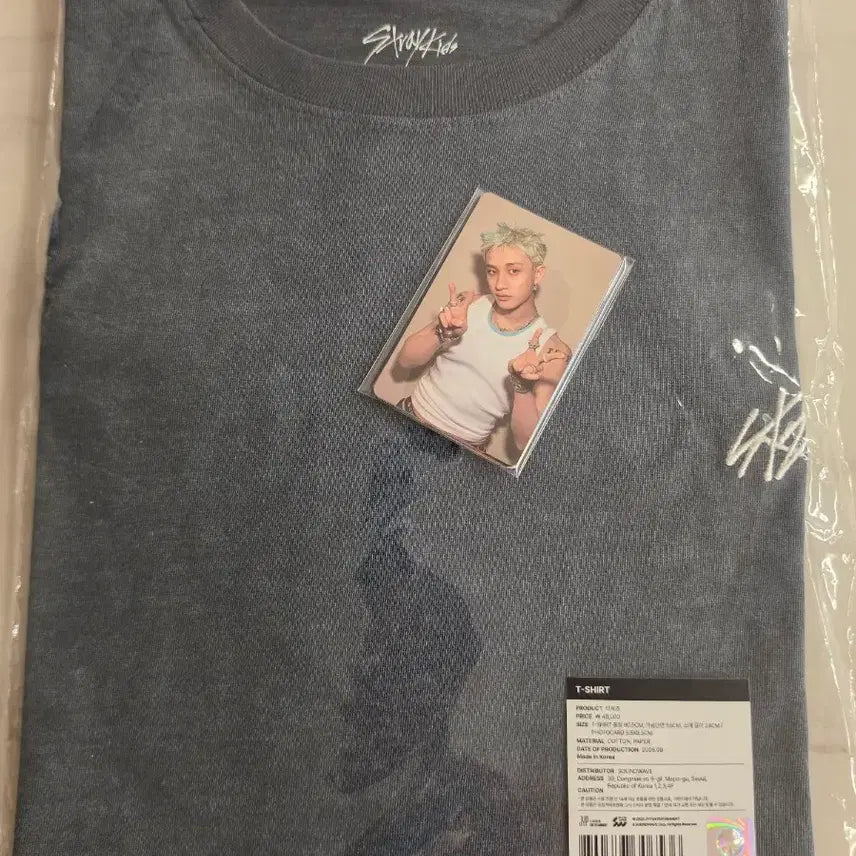 [BUNJANG] Stray Kids THIS DOES NOT COMPUTE Popup T-Shirt Bundle Set / 스트레이키즈 포카 포함 디스앤뎃 팝업 반팔티 방찬 창빈 리노 필릭스 현진 승민 아이엔