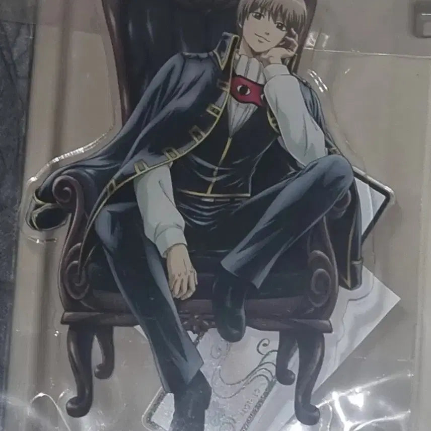 [BUNJANG] Gintama Sougo Okita Seated Acrylic Stand (Sealed) / 미개봉)은혼월드 오키타 소고 기본 의자 아크릴스탠드
