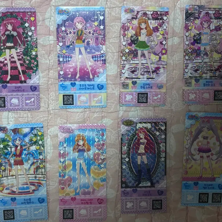 [BUNJANG] Pripara Million Live Card Bundle Set (6 Coord, 12 Character, 9 Fragment) / 프리파라 밀피 37장 일괄(코디6,캐릭터카드12,조각9)