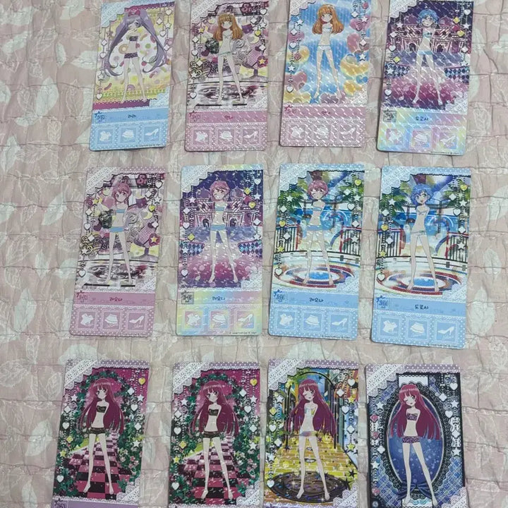[BUNJANG] Pripara Million Live Card Bundle Set (6 Coord, 12 Character, 9 Fragment) / 프리파라 밀피 37장 일괄(코디6,캐릭터카드12,조각9)