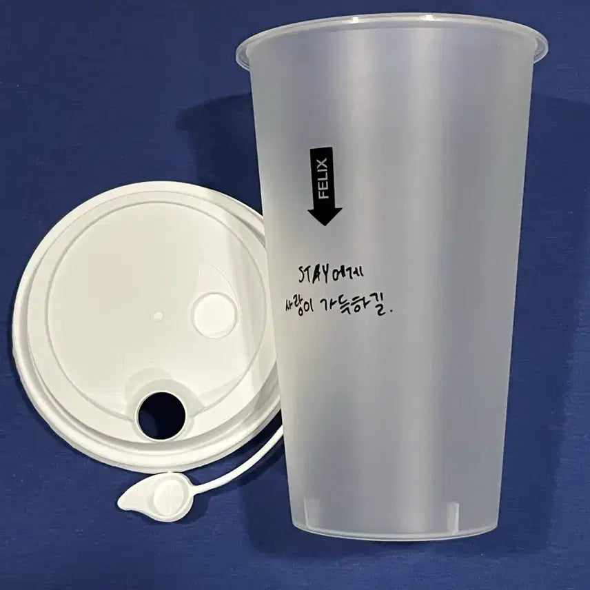 [BUNJANG] Stray Kids Felix Popup Reusable Cup / 스키즈 팝업 리유저블 컵 필릭스 스트레이키즈