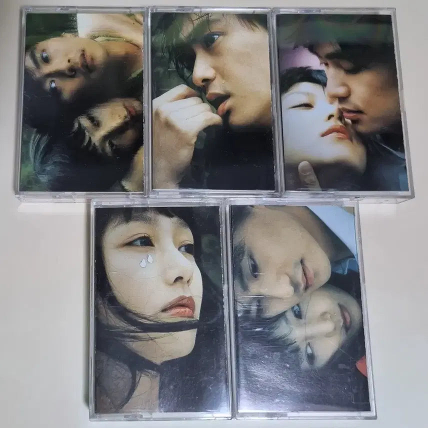 [BUNJANG] Jang Jin Young Compilation Love (Opened Cassette Tape Set) / 가요 컴필레이션 - 장진영의 러브 / 5장 1세트 (개봉 카세트테이프) 수록곡 굿