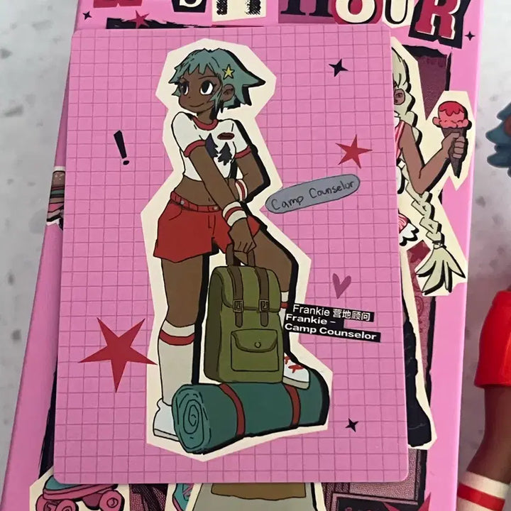 [BUNJANG] Pop Mart Rush Hour Series Camp Counselor Frankie Figure / 팝마트 러쉬 아워 피규어 캠프 카운슬러 새상품 프랭키