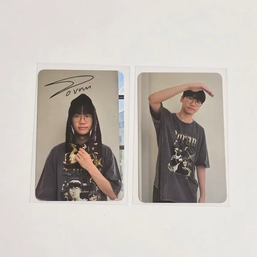 [BUNJANG] T1 Doran Photocard Set (Saturday &amp; Sunday) / T1 티원 홈그라운드 홈그 5만원 특전 토요일 + 일요일 도란 doran 포카 판매