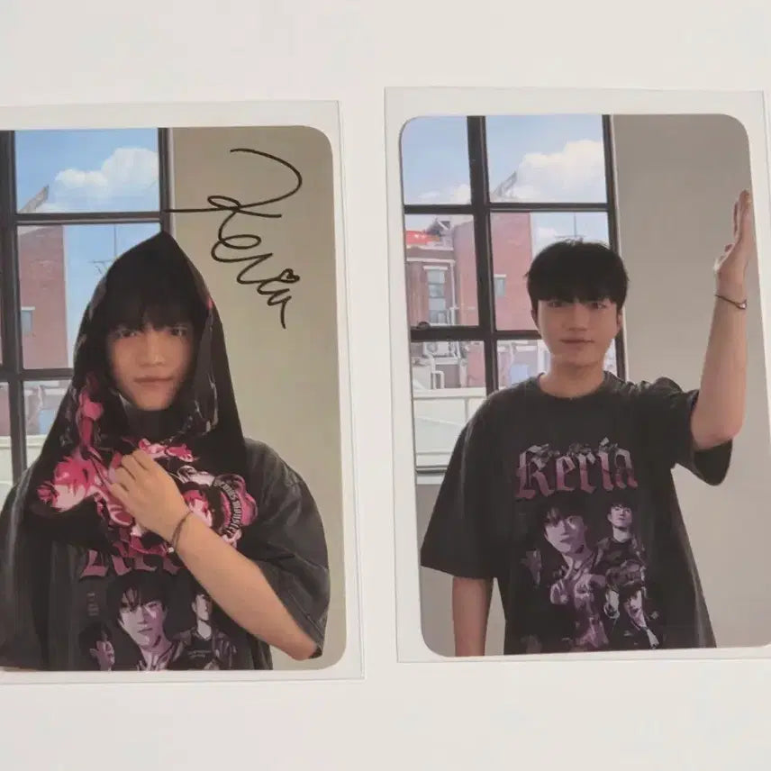 [BUNJANG] T1 Faker Home Ground Keria Photocard Set (Saturday &amp; Sunday) / T1 티원 홈그라운드 홈그 5만원 특전 토요일 + 일요일 케리아 keria 포카 판매