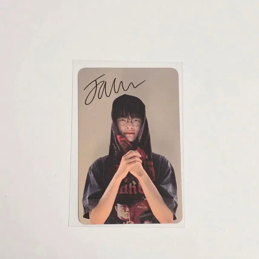 [BUNJANG] T1 Faker Homeground 50,000 KRW Purchase Special Lucky Draw Photocard / T1 티원 홈그라운드 홈그 5만원 특전 토요일 페이커 faker 포카 판매