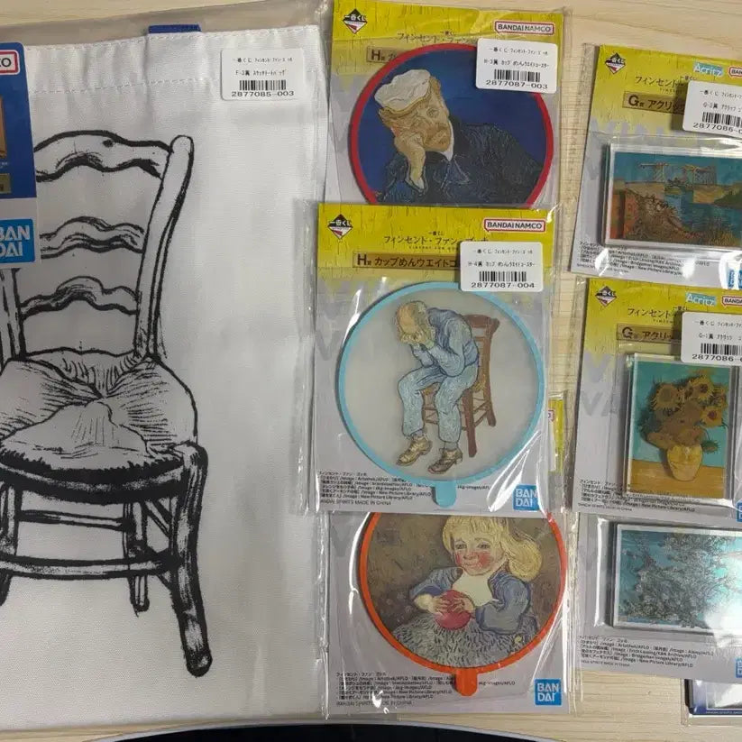 [BUNJANG] Vincent van Gogh Kuji Ichiban Kuji Lot / 빈센트 반 고흐 쿠지 제일복권 하위상 일괄 판매