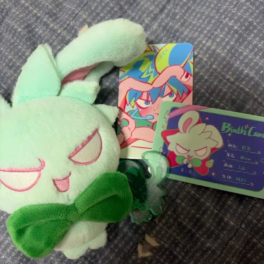 [BUNJANG] A-Stage Rabbit Plush Doll Photocard / 에이스테 틸 비공굿 누이 양도 토끼 포카 코롯토