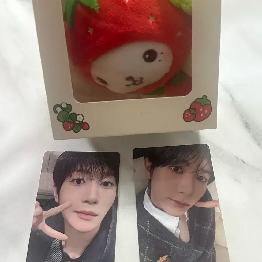 [BUNJANG] NCT WISH Japan Pop-up Wish Berry Bakery Strawberry Wishdoll Ryo Bundle Set Photocard / 엔시티위시 일본 팝업 위시베리 베이커리 딸기 위시돌 룐룐 료 포카 세트 포함 일괄