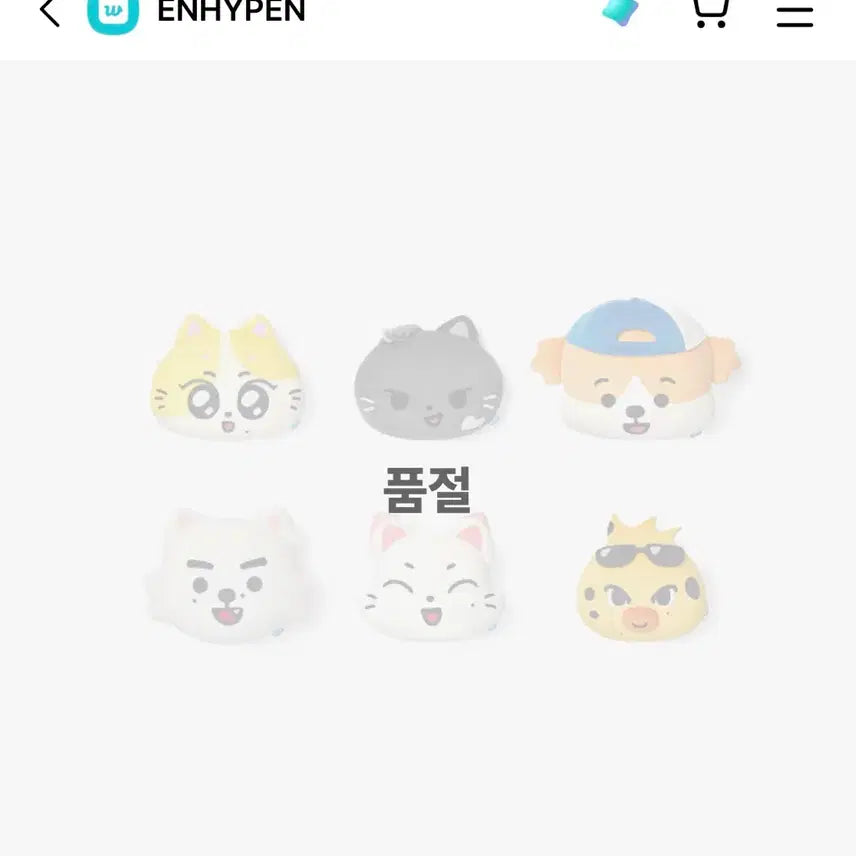 [BUNJANG] ENHYPEN Sunoo KISHO Cushion / 엔하이픈 김선우 키슈 쿠션