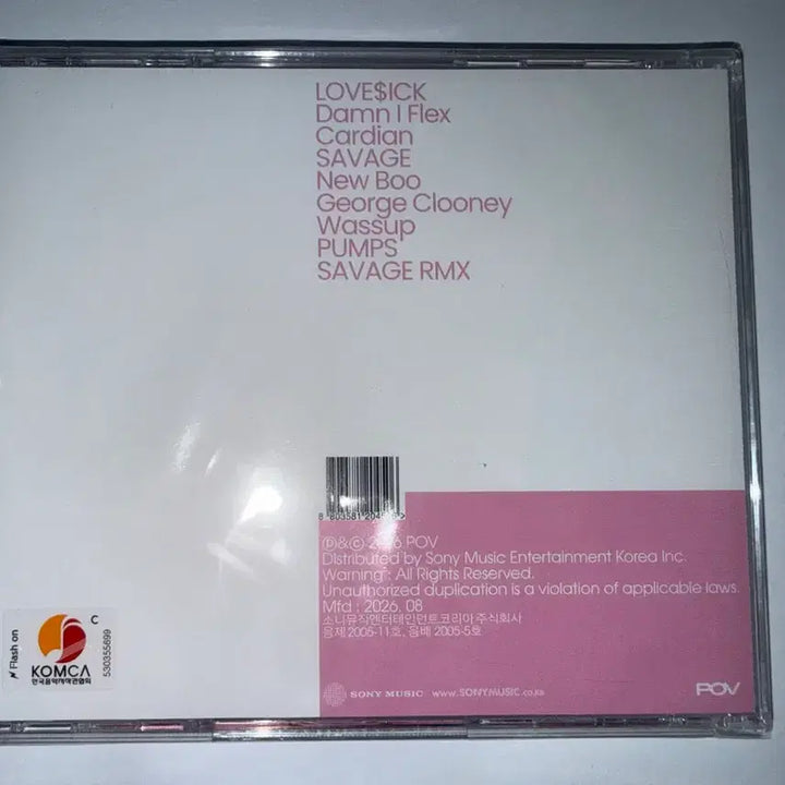 [BUNJANG] Kid Milli LOVE$ICK Sealed CD / [미개봉] 키드밀리 러브식 cd Kid Milli LOVE$ICK