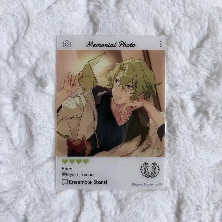 [BUNJANG] Ensemble Stars! EmoCard Vol. 1 Tomoe Hiyori Eden Eve Clear Card / 앙스타 에모카 1탄 토모에 히요리 에덴 이브 클리어카드 추억 앙상블스타즈