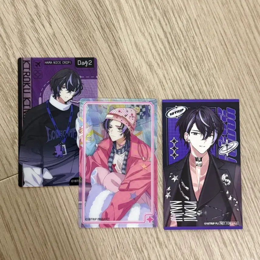 [BUNJANG] ATRI 2nd Anniversary Exhibition Clear Card + Kakioroshi POB Set / 에이트리 2주년 전시회 클리어카드 + 카키오로시 특전 키로쿠