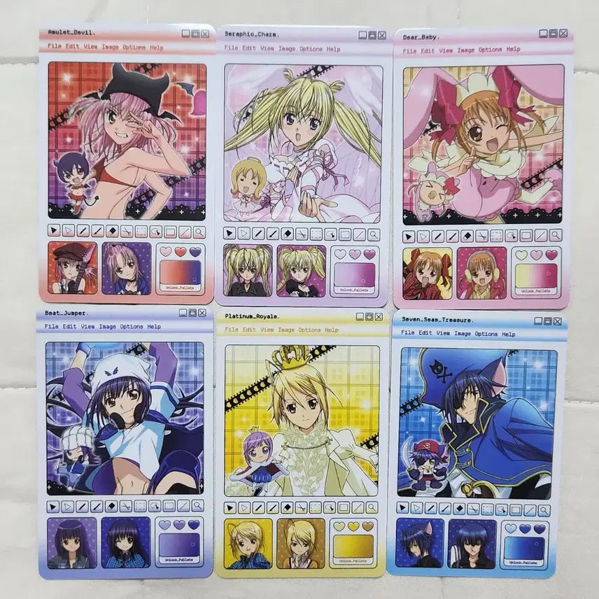 [BUNJANG] Shugo Chara! Photocard Bundle Set / 캐릭캐릭체인지 캐캐체 포카이브 포카 팝퍼블 판매
