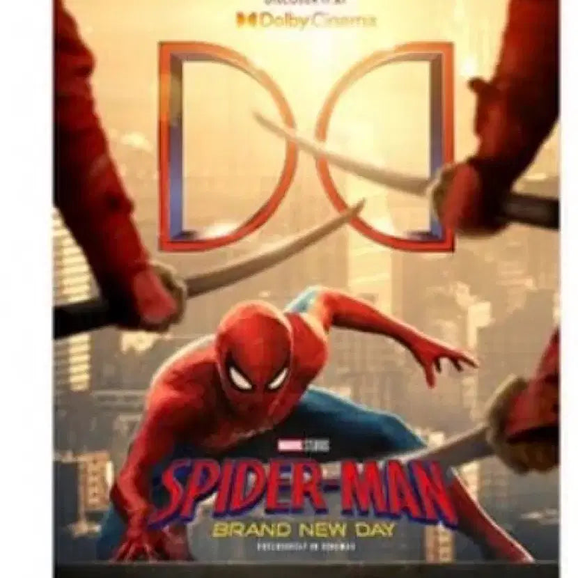 [BUNJANG] Spider-Man "Brand New Day" Bundle Set: Dolby Poster, Kwangwoon Poster, Film, Letter, Badge / 5종 일괄)스파이더맨 돌비+광음 포스터+필름+편지+뱃지