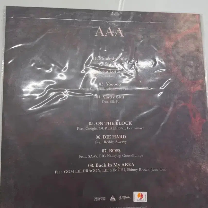 [BUNJANG] Lil Mosh Pit AAA LP Unsealed / 릴모쉬핏 AAA LP