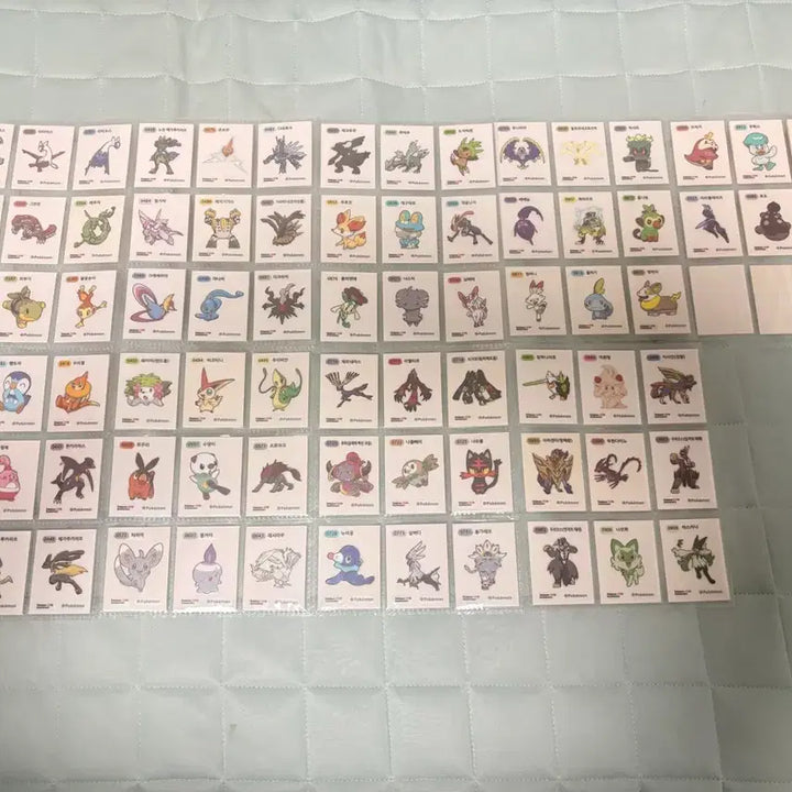 [BUNJANG] Pokemon Sticker Collection - Season 5 Complete Set / 포켓몬 띠부씰 시즌5 전종