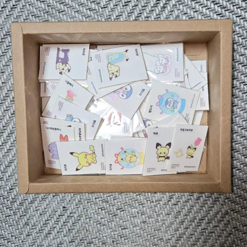 [BUNJANG] Pokemon Pokepiece Ppikki All 114 Types / 포켓몬 포켓피스 띠부씰 전종