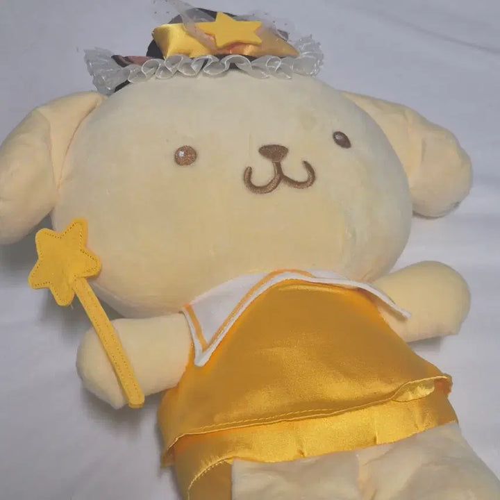 [BUNJANG] Sanrio Pompompurin Magical Series Wizard Costume Medium Plush Doll 25cm / 새상품 산리오 폼폼푸린 매지컬 시리즈 마법사 코스튬 중형 인형 25cm