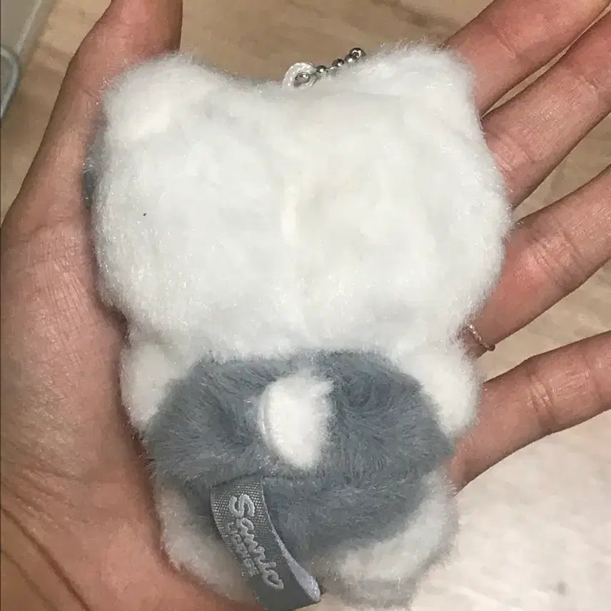 [BUNJANG] Sanrio Kitty Keychain (Black &amp; White) / (새상품 정품) 산리오 흑백 회색 키티 키링