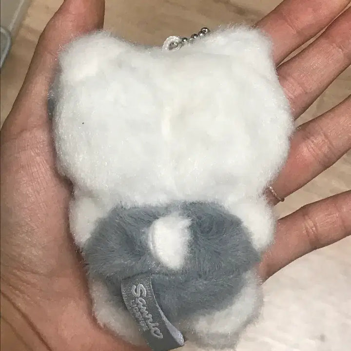 [BUNJANG] Sanrio Kitty Keychain (Black &amp; White) / (새상품 정품) 산리오 흑백 회색 키티 키링