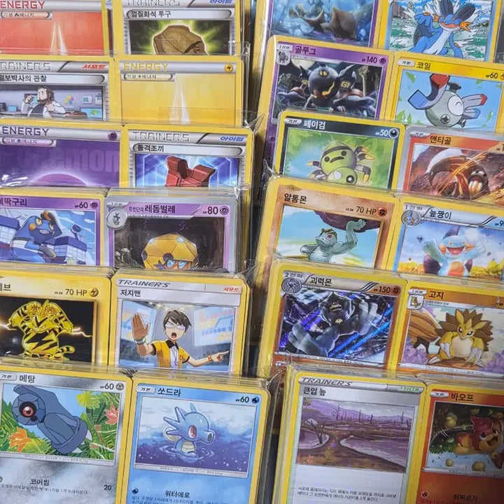 [BUNJANG] Vintage Pokemon Cards Bundle (Approx. 2400) / 고전 포켓몬카드 대량