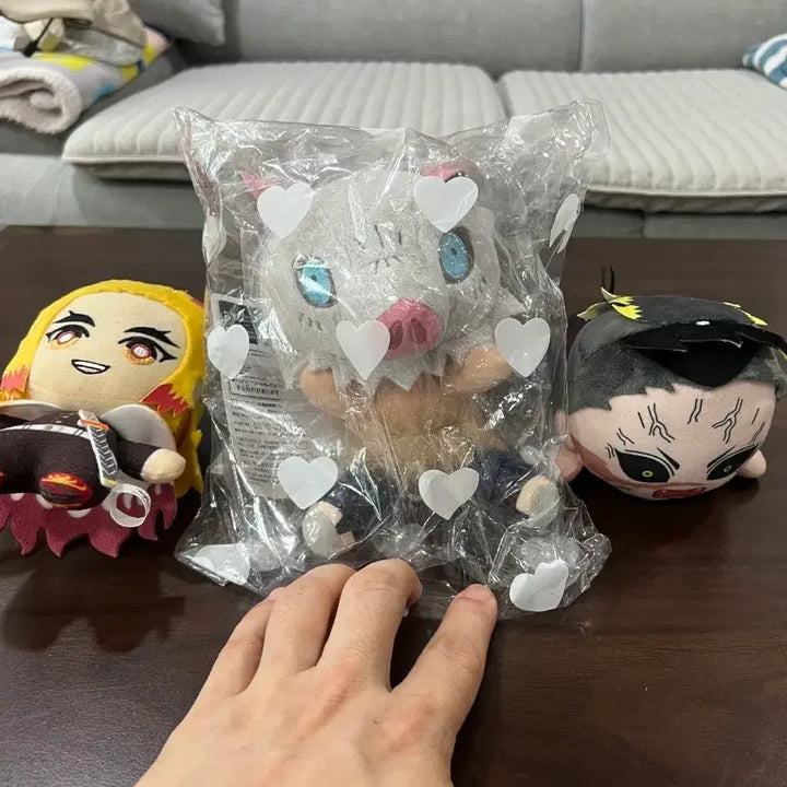 [BUNJANG] Demon Slayer Banpresto Plush Dolls - Kyojuro Rengoku, Inosuke Hashibira, Genya Shinazugawa / 귀멸의칼날 반프레스토 인형 렌고쿠 이노스케 겐야