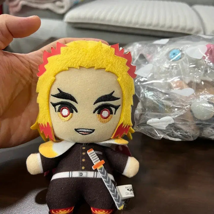 [BUNJANG] Demon Slayer Banpresto Plush Dolls - Kyojuro Rengoku, Inosuke Hashibira, Genya Shinazugawa / 귀멸의칼날 반프레스토 인형 렌고쿠 이노스케 겐야