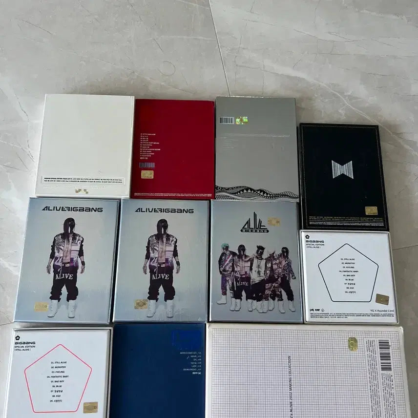 [BUNJANG] Big Bang Bundle Set Albums / 빅뱅앨범일괄