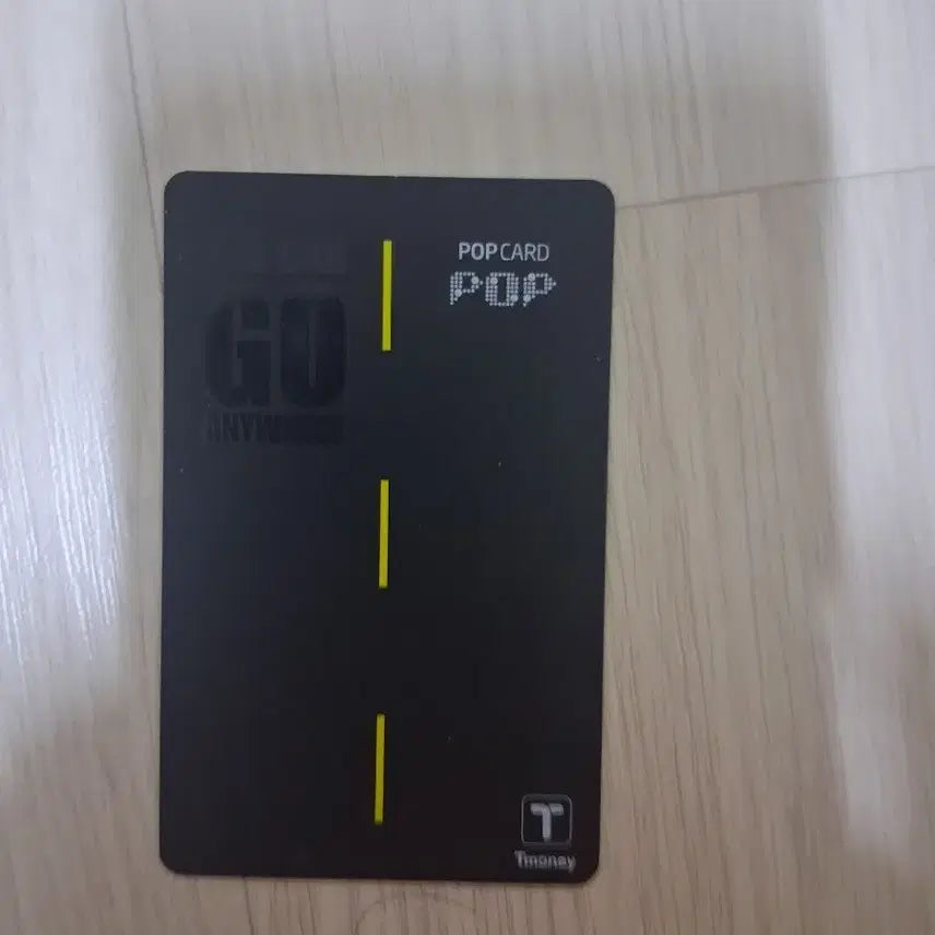[BUNJANG] T-money POP Card GO ANYWHERE / POP 카드 티머니 GO ANYWHERE