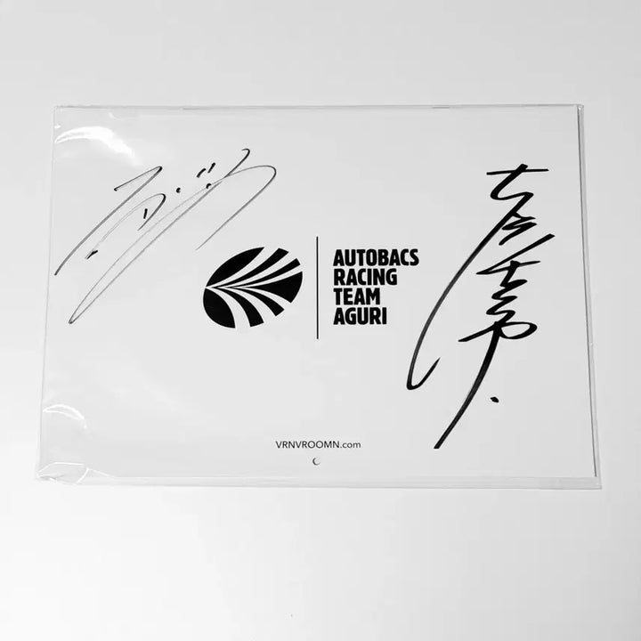 [BUNJANG] Tsuchiya Keiichi, Suzuki Aguri Autographed ARTA 2023 Calendar - Japanese Motorsports Legends / [희귀] 츠치야 케이이치 , 스즈키 아구리 친필 사인 ARTA 2023 캘린더 일본 모터스포츠 레전드
