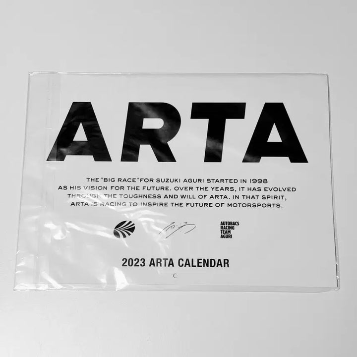 [BUNJANG] Tsuchiya Keiichi, Suzuki Aguri Autographed ARTA 2023 Calendar - Japanese Motorsports Legends / [희귀] 츠치야 케이이치 , 스즈키 아구리 친필 사인 ARTA 2023 캘린더 일본 모터스포츠 레전드