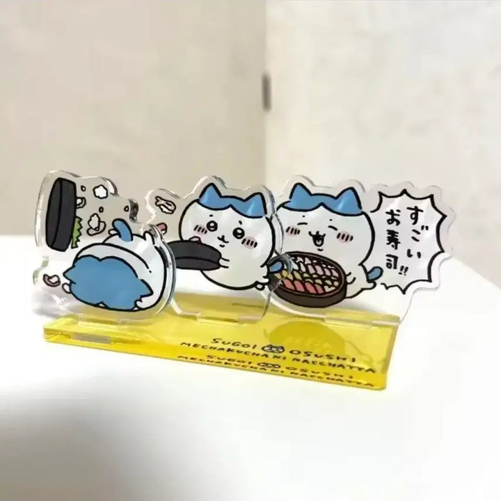 [BUNJANG] Chiikawa Hachiware Sushi Party Acrylic Stand / [3일 내 한정특가] 치이카와 하치와레 &