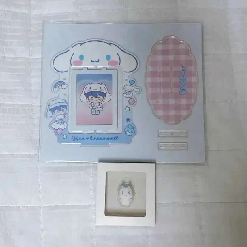 [BUNJANG] Playve Mymu Set Cable Protector &amp; Acrylic Stand / 케이블프로텍터+아크릴스탠드 몌무세트 플레이브
