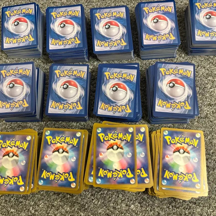 [BUNJANG] Pokemon Cards Bulk Set (Approx. 1400 Cards) / 포켓몬카드 일괄 1400장 일반카드