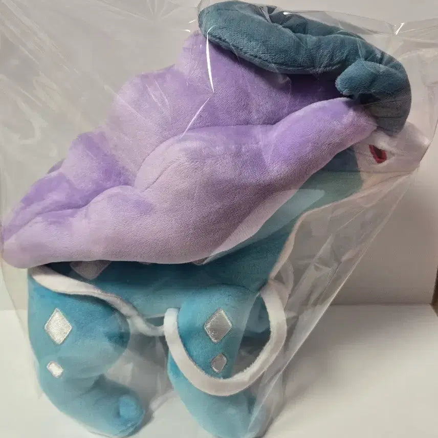 [BUNJANG] Pokemon Suicune 25cm Plush Toy / [새상품]포켓몬스터 정품 전설의 포켓몬 스이쿤 25cm 인형