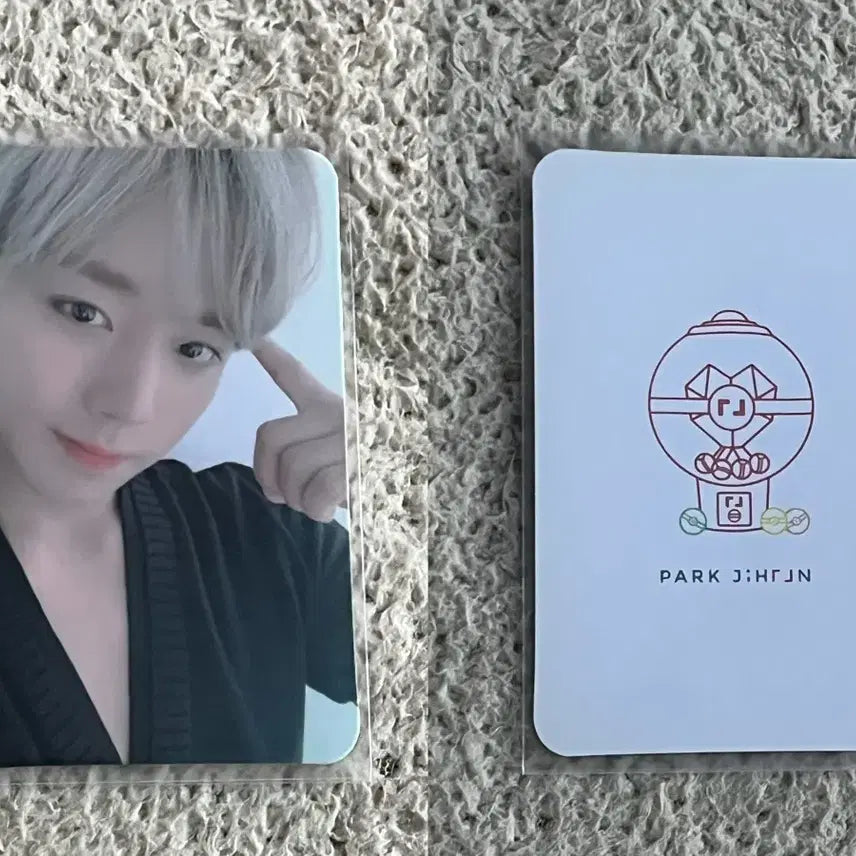 [BUNJANG] PARK JIHOON Maru Ver. Photocard / 박지훈 뽑봉 포카 마루버전