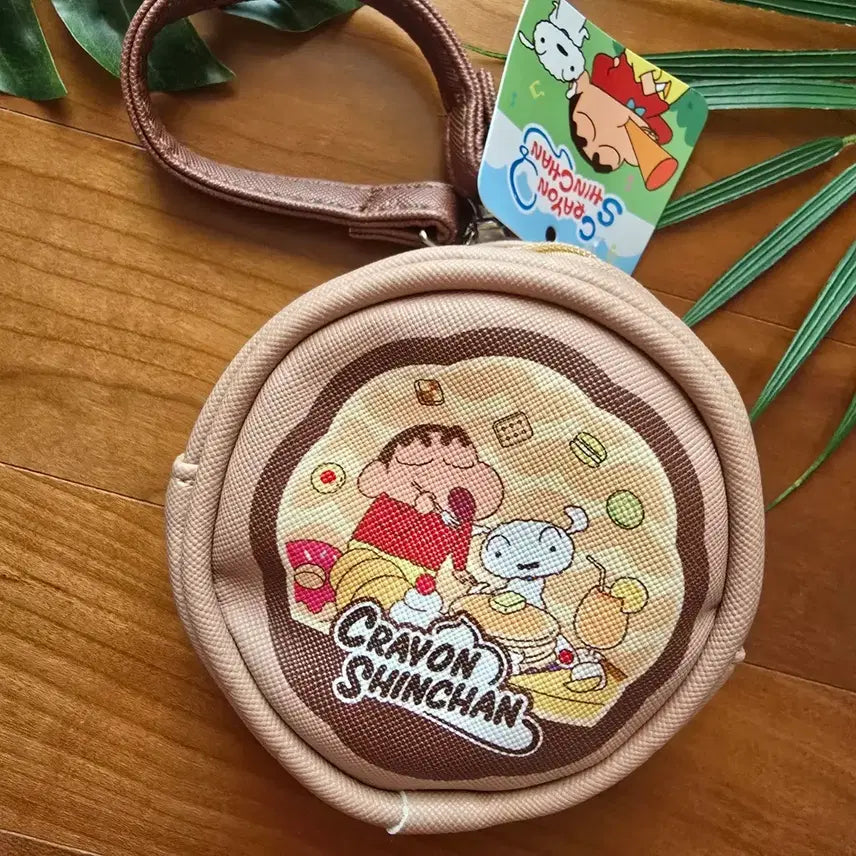 [BUNJANG] Crayon Shin-chan Round Pouch Coin Purse (Unused) / (미사용) 짱구 원형 파우치 동전지갑