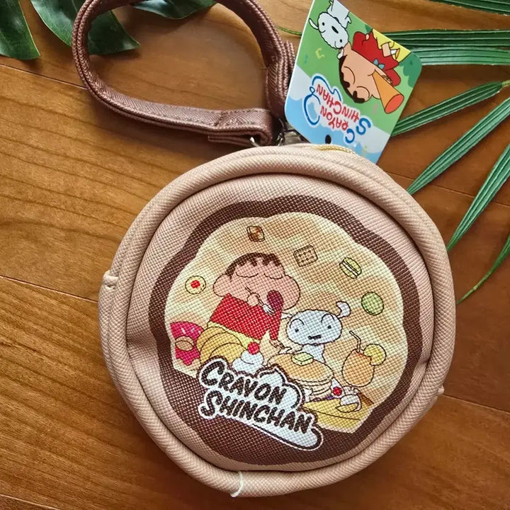 [BUNJANG] Crayon Shin-chan Round Pouch Coin Purse (Unused) / (미사용) 짱구 원형 파우치 동전지갑