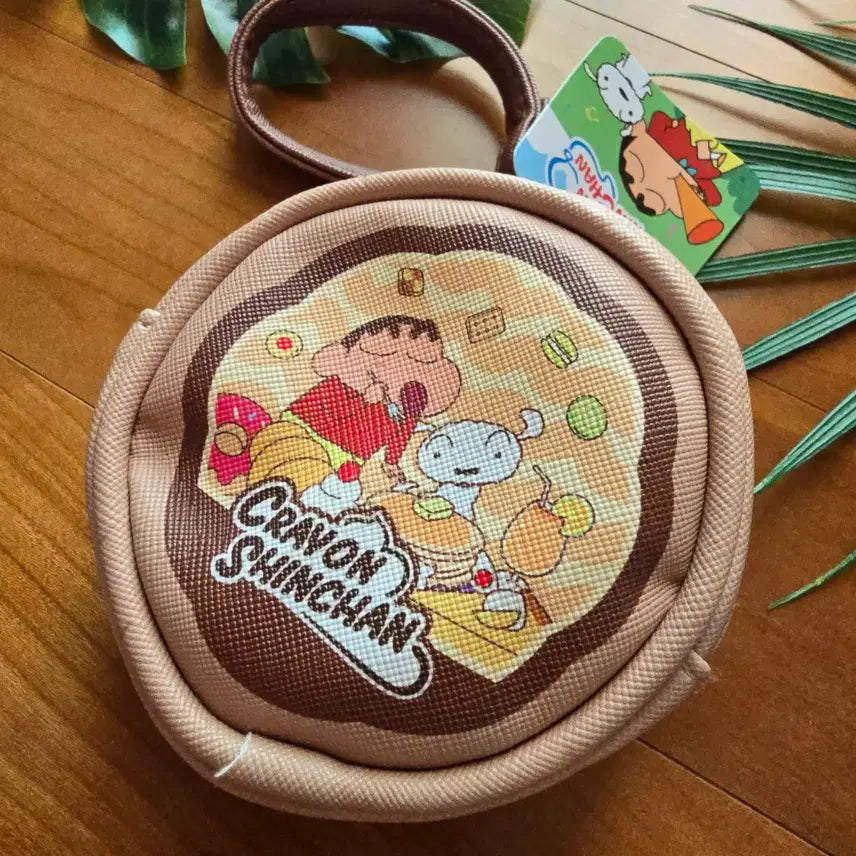 [BUNJANG] Crayon Shin-chan Round Pouch Coin Purse (Unused) / (미사용) 짱구 원형 파우치 동전지갑