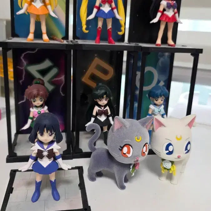 [BUNJANG] Sailor Moon 7-Piece Figure Bundle Set / 세일러문 피규어 7종 일괄