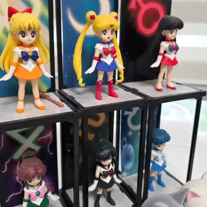 [BUNJANG] Sailor Moon 7-Piece Figure Bundle Set / 세일러문 피규어 7종 일괄