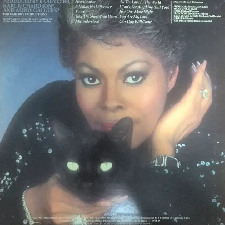 [BUNJANG] Dionne Warwick Heartbreaker LP / Heartbreaker DIONNE  WARWICK LP