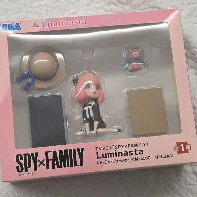 [BUNJANG] Luminasta Spy x Family Anya Forger "Smiling Girl" Figure / LUMINASTA 루미나스타 스파이패밀리 아냐 포저 미소녀피규어