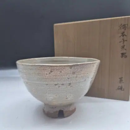 [BUNJANG] Joseon Dynasty Ogidawan Tea Bowl / 조선말(고혼테) - 오기다완/