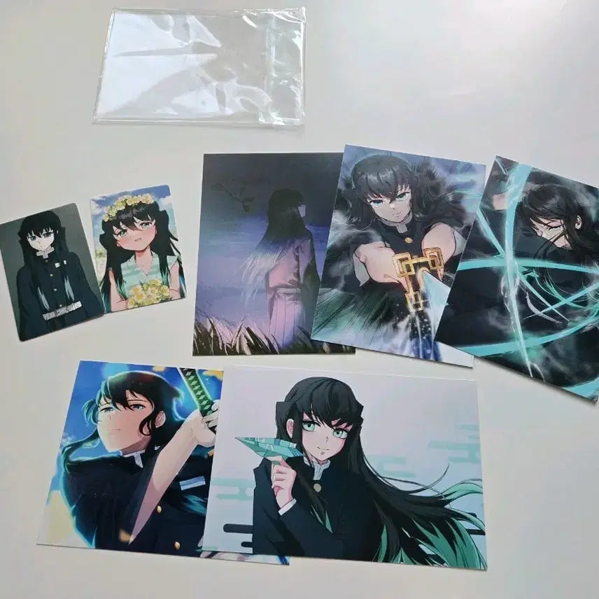 [BUNJANG] Demon Slayer Muichiro Tokito Unofficial Merchandise Bundle Set / 귀멸의 칼날 무이치로 비공굿 일괄