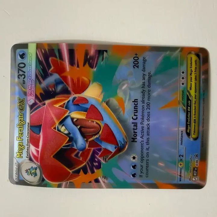 [BUNJANG] Mega Charizard EX Jumbo Card - North American Edition / 메가 장크로다일 북미판 점보 카드